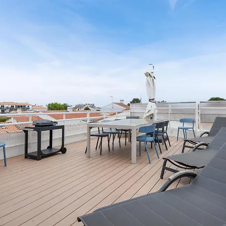 Apartamento Pour 6 Adultes Et 2 Enfants Avec Terrasse Noirmoutier-en-l'Île