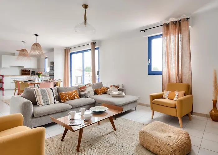 Appartement Pour 6 Adultes Et 2 Enfants Avec Terrasse Noirmoutier-en-l'Île
