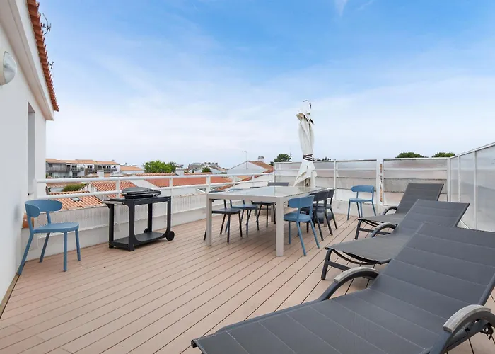 Appartement Pour 6 Adultes Et 2 Enfants Avec Terrasse Noirmoutier-en-l'Île